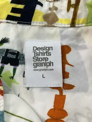 Design Tshirts Store graniph/デザインティーシャツストアーグラニフ/シャツ/ブラウス/トップス/ホワイト/L