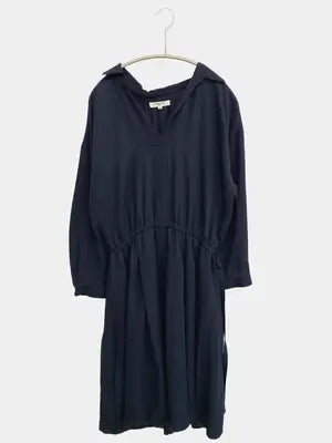 NATURAL BEAUTY BASIC/ナチュラルビューティーベーシック/シャツワンピース/ワンピース/ドレス/ネイビー/M