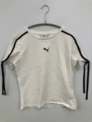 PUMA/プーマ/Tシャツ/カットソー/トップス/ホワイト/ASIA M