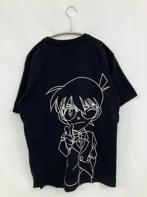 DETECTIVE CONAN/Tシャツ/カットソー/トップス/ブラック/M