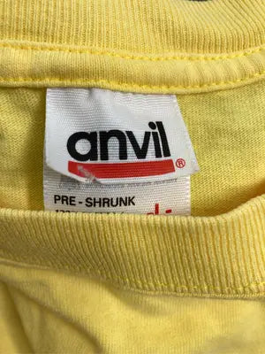 anvil/アンヴィル/Tシャツ/カットソー/トップス/イエロー/L