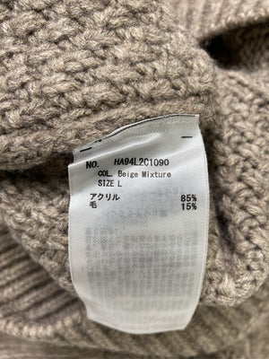 AMERICAN HOLIC/アメリカンホリック/ニット/セーター/トップス/ベージュ/L