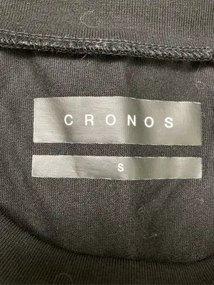 CRONOS/ノースリーブ/トップス/ブラック/S