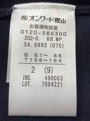 any sis/エニィスィス/ニット/セーター/トップス/ネイビー/2