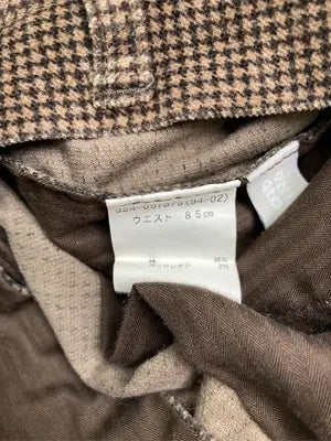 UNIQLO/ユニクロ/スラックス/パンツ/ブラウン/ウエスト85cm