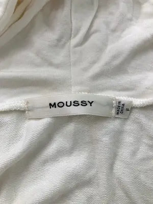 MOUSSY/マウジー/パーカー/トップス/ホワイト/F