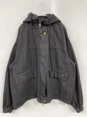 デニムジャケット/ジャケット/アウター/ブラック