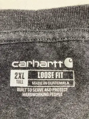 Carhartt/カーハート/Tシャツ/カットソー/トップス/ブラック/2XL/TALL