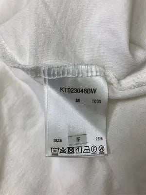 kutir/クティール/Tシャツ/カットソー/トップス/ホワイト/F