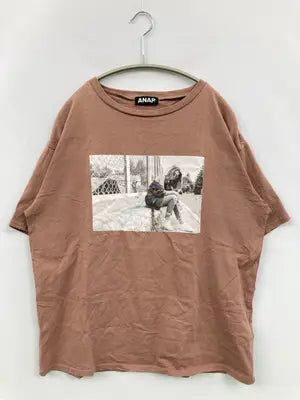 ANAP/アナップ/Tシャツ/カットソー/トップス/ブラウン/F