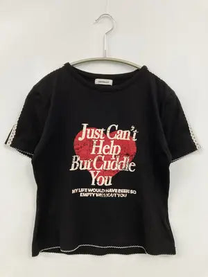 SEDACLE/セダクル/Tシャツ/カットソー/トップス/ブラック/M