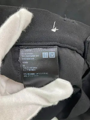 UNIQLO/ユニクロ/スラックス/パンツ/ブラック/XS  ウエスト57-63cm   ヒップ82-88cm