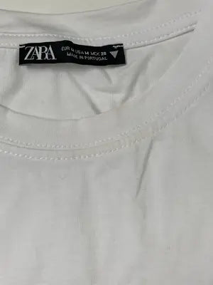 ZARA/ザラ/Tシャツ/カットソー/トップス/ホワイト/M