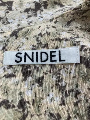SNIDEL/スナイデル/シャツワンピース/ワンピース/ドレス/ベージュ/1