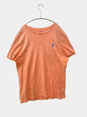 POLO/ポロ/Tシャツ/カットソー/トップス/オレンジ/M