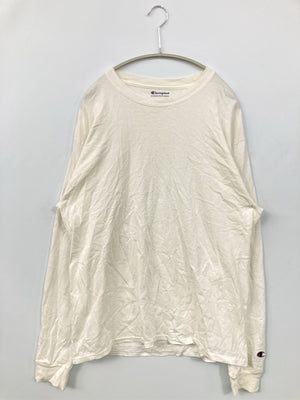 Champion/チャンピオン/Tシャツ/カットソー/トップス/ホワイト/L（ASIA XL）