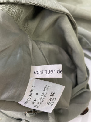 continuer de NICE CLAUP/コンティニューデナイスクラップ/ジャンパースカート/ワンピース/ドレス/カーキ/F