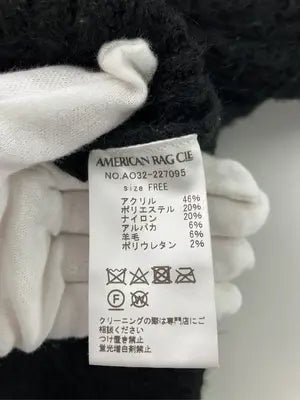 American Rag Cie/アメリカンラグシー/カーディガン/ボレロ/トップス/ブラック/F