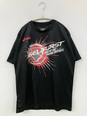 ASICS/アシックス/Tシャツ/カットソー/トップス/ブラック/M