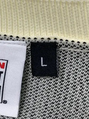 VISION STREET WEAR/ヴィジョンストリートウェア/ニット/セーター/トップス/アイボリー/L