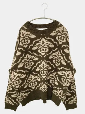 ANNA SUI NYC/ニット/セーター/トップス/ブラウン/L