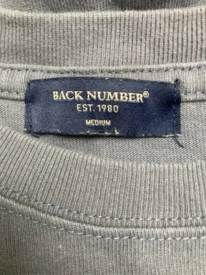 BACK NUMBER/バックナンバー/Tシャツ/カットソー/トップス/ブルー/MEDIUM