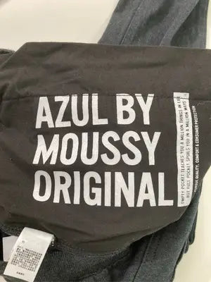 AZUL by MOUSSY/アズールバイマウジー/スラックス/パンツ/ブラック/M