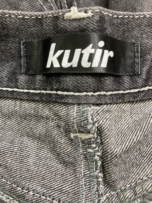 kutir/クティール/デニムパンツ/パンツ/ブラック/M