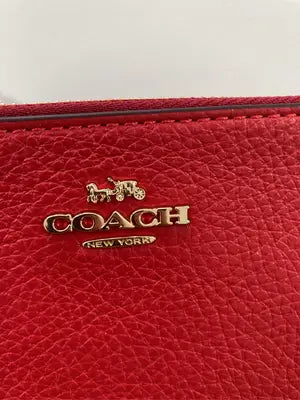 COACH/コーチ/ポーチ/財布/小物/レッド