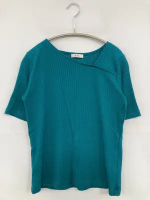 a.v.v/アーヴェヴェ/Tシャツ/カットソー/トップス/グリーン/L