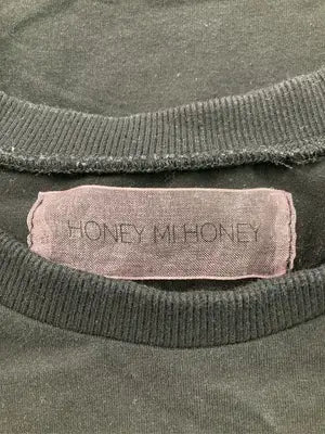HONEY MI HONEY/ハニーミーハニー/Tシャツ/カットソー/トップス/ブラック/F