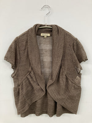 ROPE PICNIC/ロペピクニック/カーディガン/ボレロ/トップス/ブラウン/38