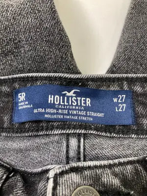 HOLLISTER/ホリスター/デニムパンツ/パンツ/ブラック/W27 L27