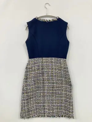 Prima Scherrer/ワンピース/ワンピース/ドレス/グレー/S