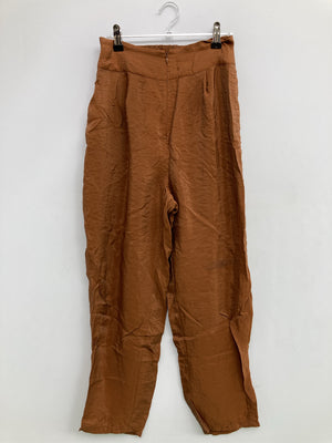 Amiur/エミレ/スラックス/パンツ/ブラウン/S