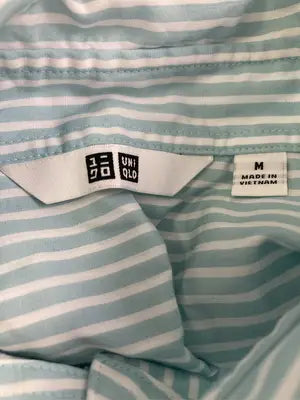 UNIQLO/ユニクロ/シャツ/ブラウス/トップス/スカイブルー/M