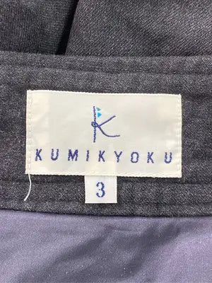 KUMIKYOKU/クミキョク/その他パンツ/パンツ/グレー/3