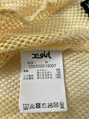 X-GIRL/エックスガール/Tシャツ/カットソー/トップス/イエロー/M