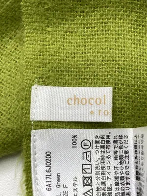 chocol raffine/ショコラフィネ/ストール/ショール/ファッション雑貨/ライトグリーン/F