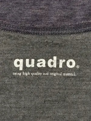 quadro/Tシャツ/カットソー/トップス/パープル