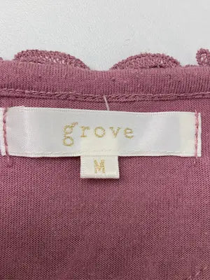 grove/グローブ/Tシャツ/カットソー/トップス/ピンク/M