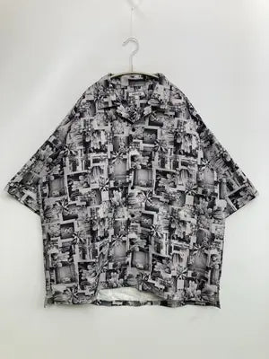 retocks/レトックス/シャツ/ブラウス/トップス/ブラック/L