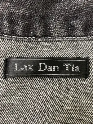 Lax Dan Tia/デニムジャケット/ジャケット/アウター/ブラック/L