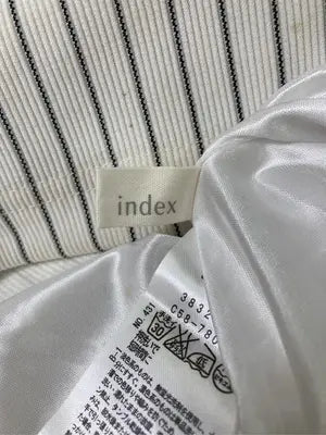 index/インデックス/ショート/ミニスカート/スカート/ホワイト/L
