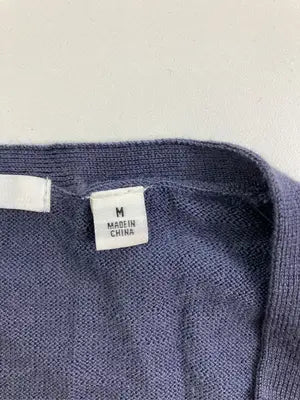 UNIQLO/ユニクロ/ニット/セーター/トップス/ネイビー/M