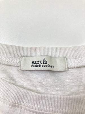 earth music&ecology/アースミュージックアンドエコロジー/Tシャツ/カットソー/トップス/ホワイト/F