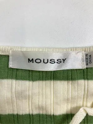 MOUSSY/マウジー/Tシャツ/カットソー/トップス/グリーン/F