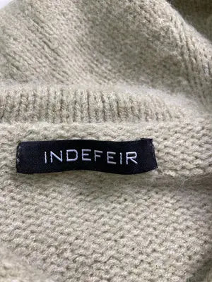 INDEFEIR/ニット/セーター/トップス/イエロー/EUR M/USA M/MEX 28