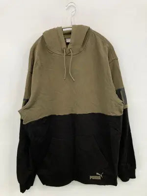 PUMA/プーマ/パーカー/トップス/ブラウン/XXL