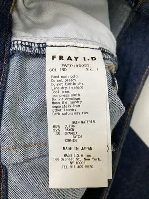 FRAY I.D/フレイアイディー/デニムパンツ/パンツ/ネイビー/1